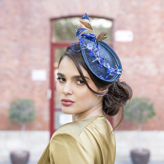 Alquiler de Tocado Summer azul