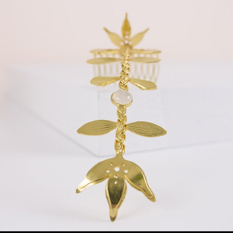 Tocado joya El dorado oro