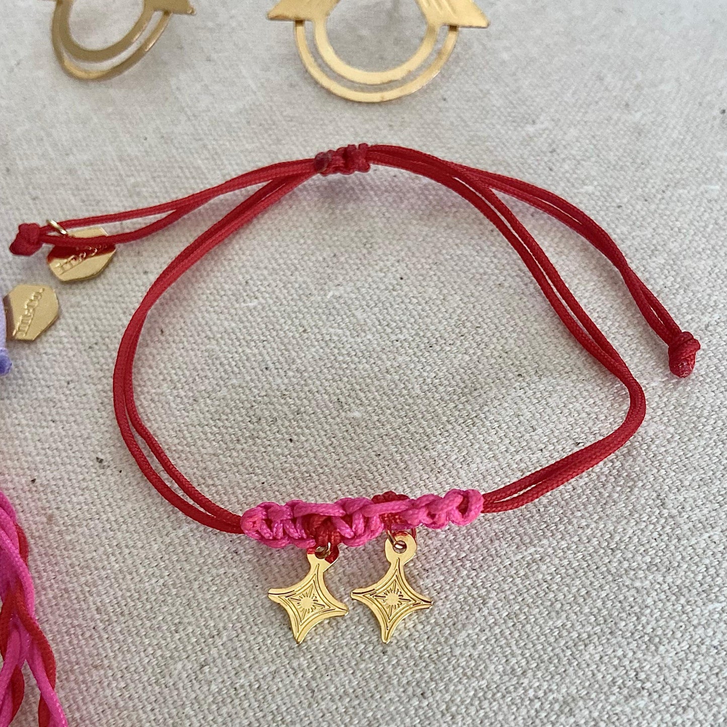 Conjunto de pendientes y pulseras