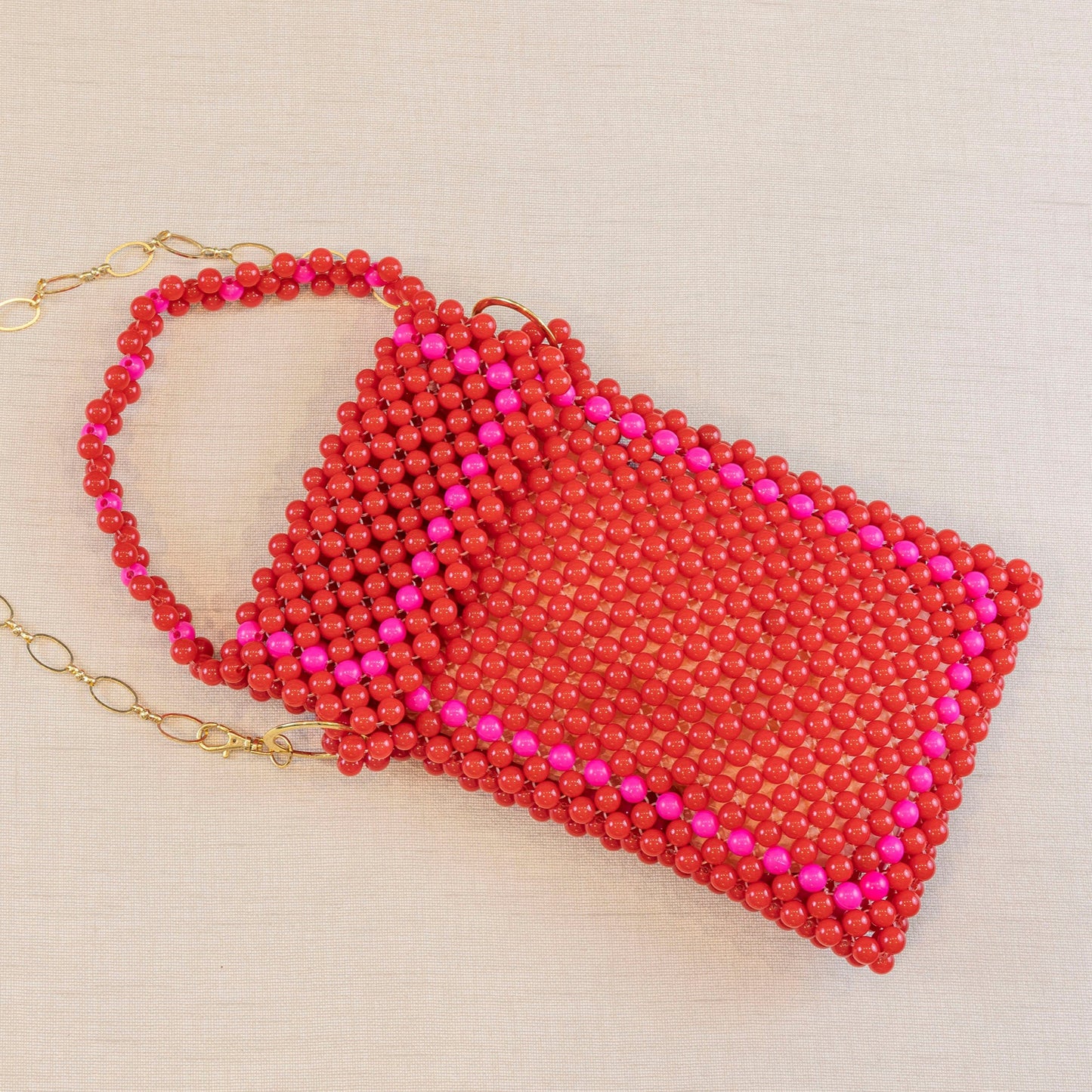 Bolso bandolera tejido