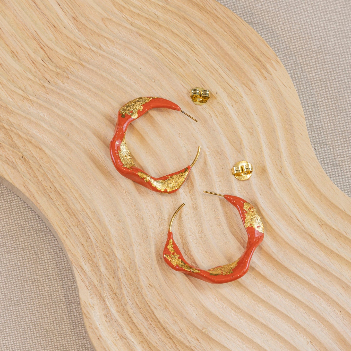 Pendientes LUNA porcelana