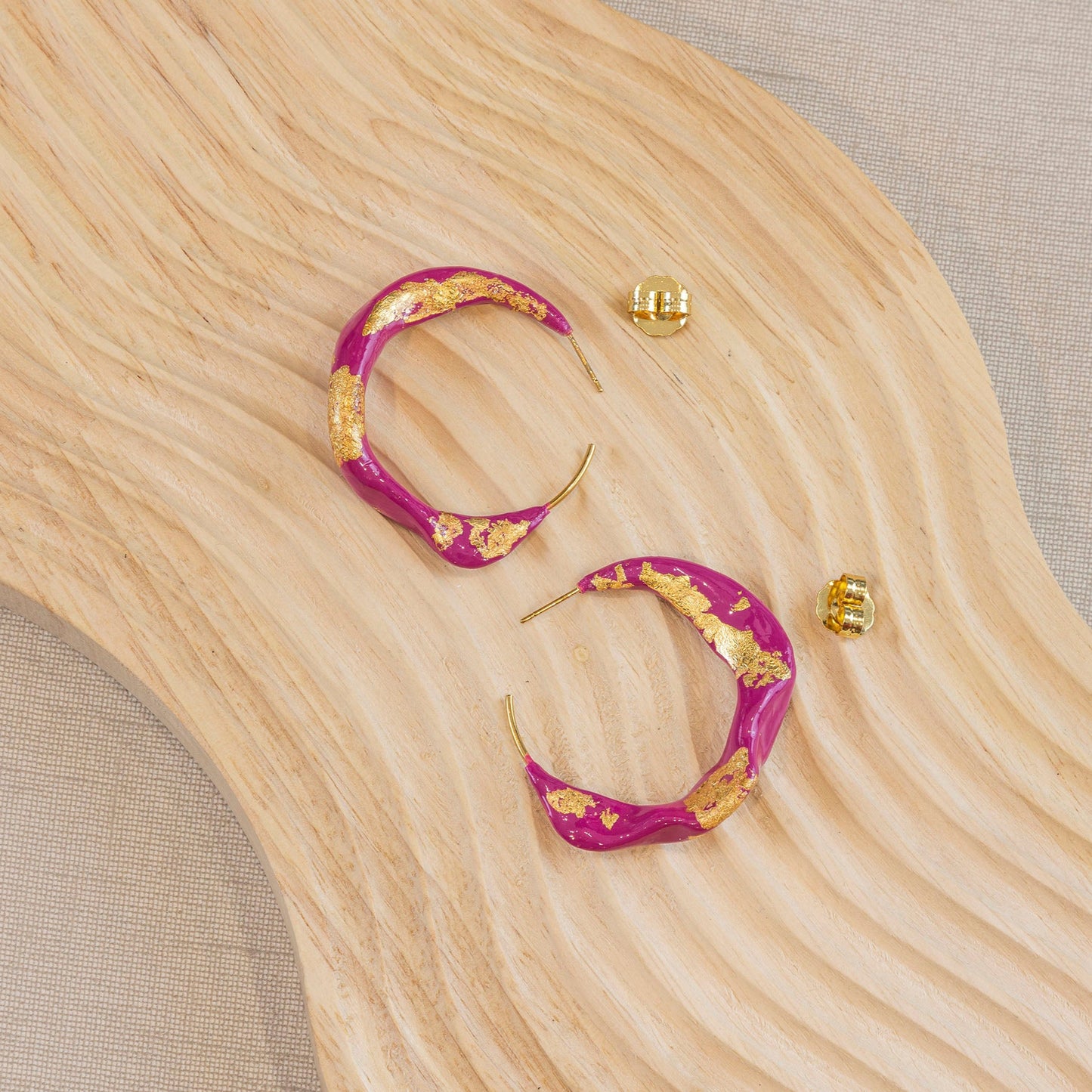 Pendientes LUNA porcelana