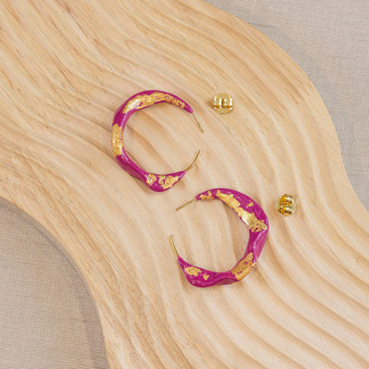 Pendientes LUNA porcelana