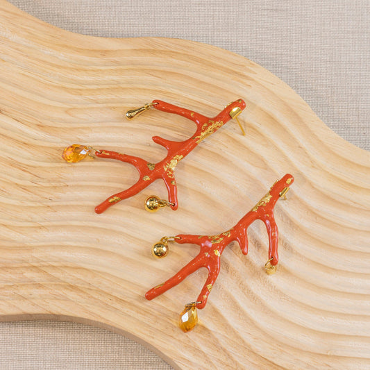 Pendientes MANDRÁGORA mediano