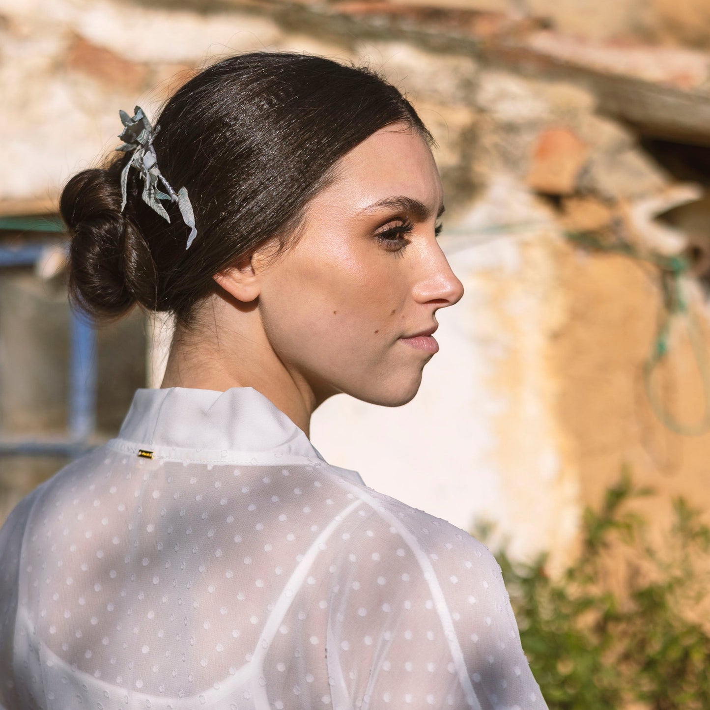 Tocado porcelana EUCALIPTO