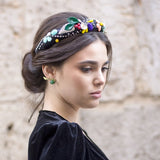 Pendientes pequeños Viento verde oro