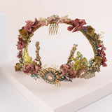 Alquiler de tocado Corona boho gipsy multicolor