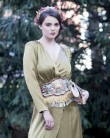 Alquiler de tocado Corona boho gipsy multicolor