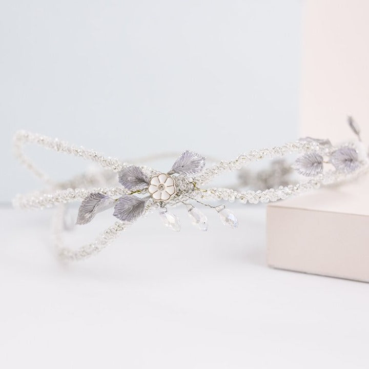 Corona ROCÍO porcelana blanco