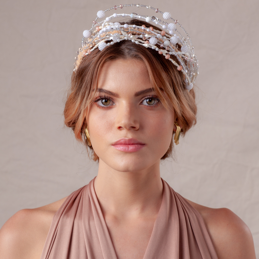 Diadema GALA blanca
