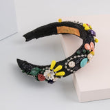 Diadema de invitada María Félix multicolor