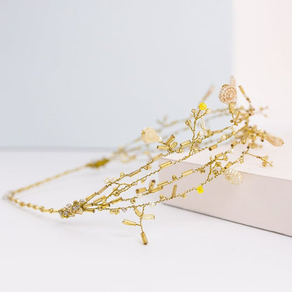 Corona joya sunflower oro