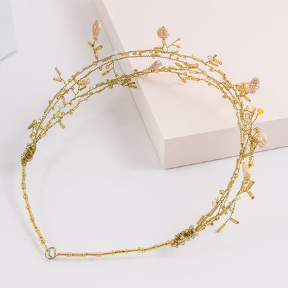 Corona joya sunflower oro