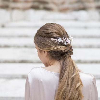 Peineta universe pastel y oro