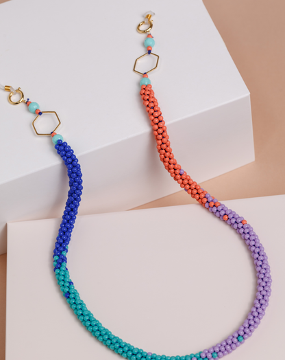 Sujeta gafas HOLDER tejido multicolor