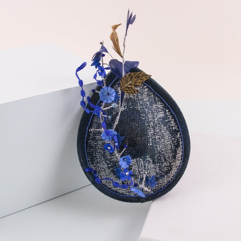 Tocado casquete Summer azul