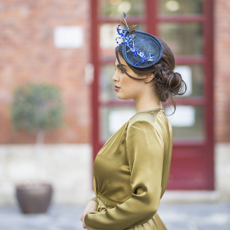 Tocado casquete Summer azul