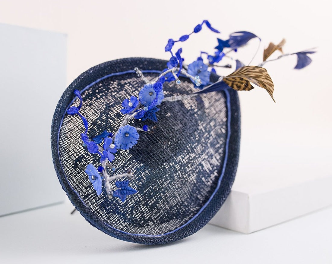 Tocado casquete Summer azul