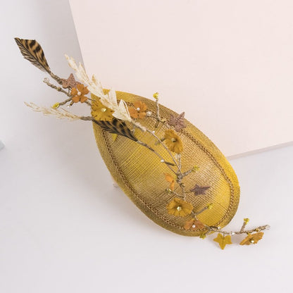 Alquiler de Tocado Summer dorado