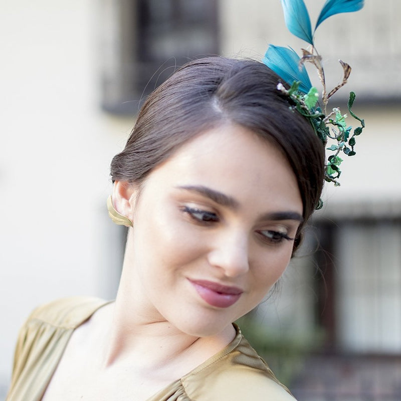 Alquiler de Tocado Summer verde