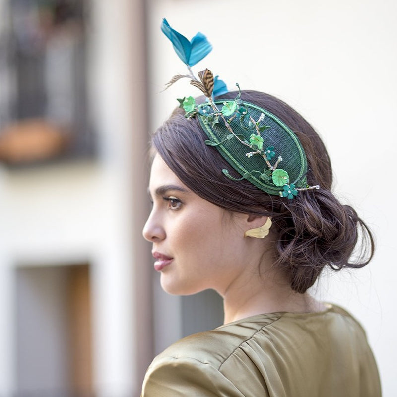 Alquiler de Tocado Summer verde