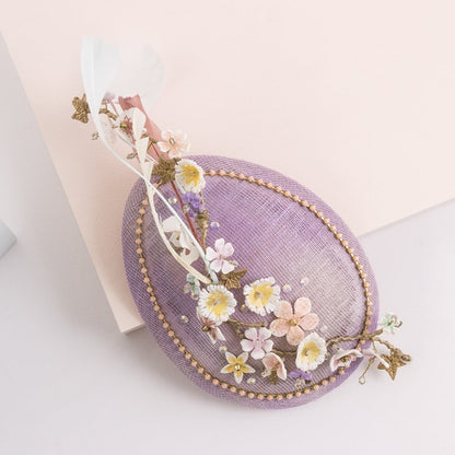 Tocado casquete Sunshine pastel