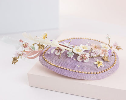 Alquiler de Tocado Sunshine pastel