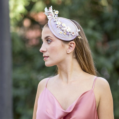 Alquiler de Tocado Sunshine pastel