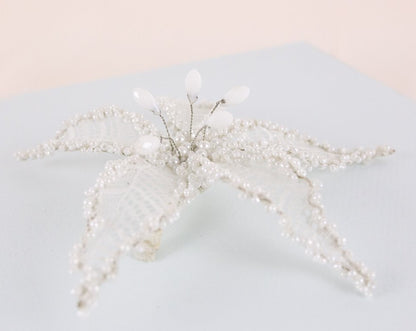 Tocado Riviera blanco