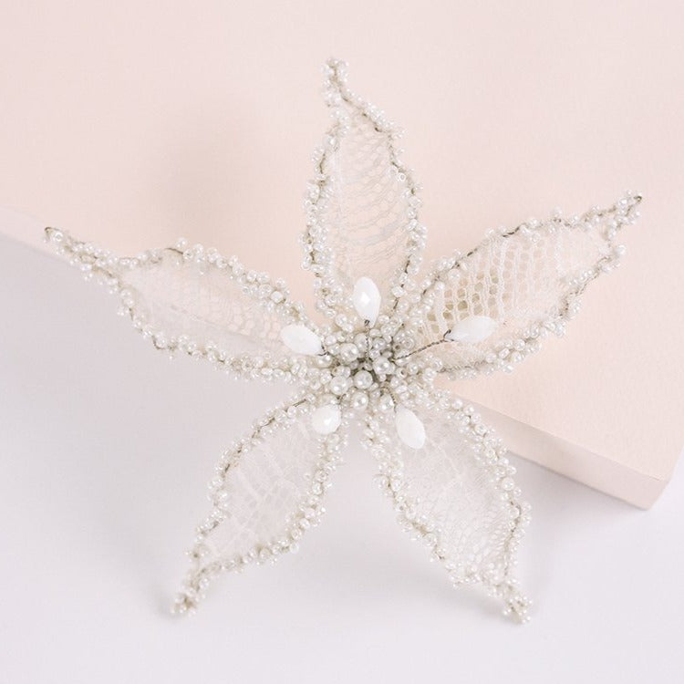 Tocado Riviera blanco