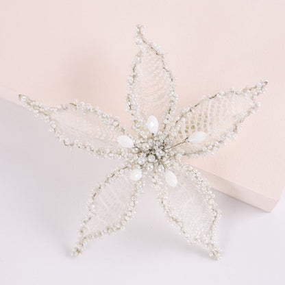 Tocado Riviera blanco