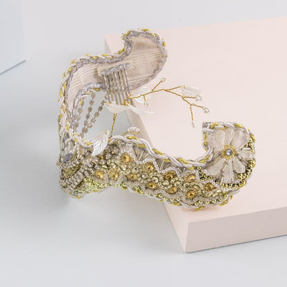 Tocado Antique blanco