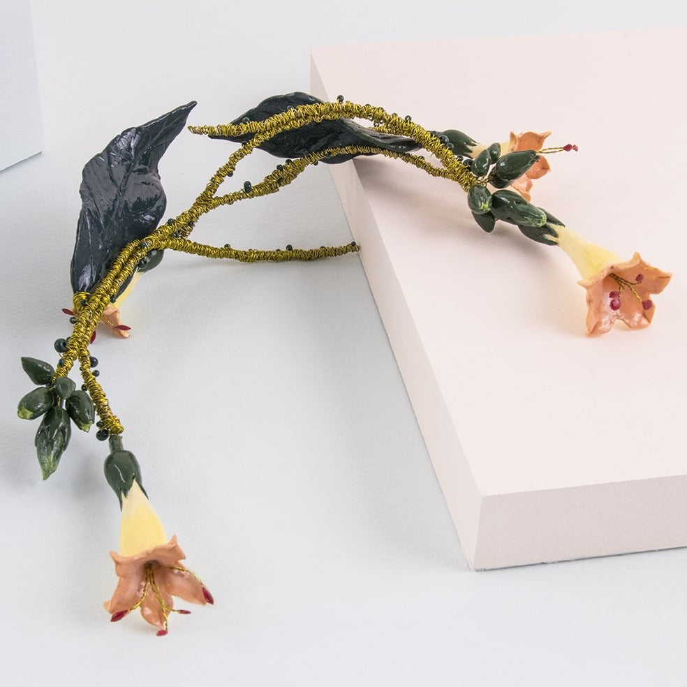 Tocado Tabaquera  multicolor