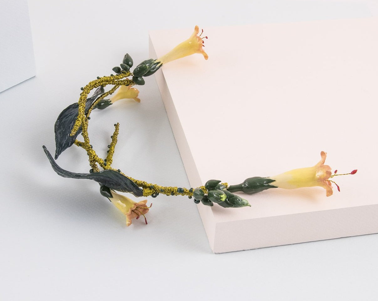 Tocado Tabaquera  multicolor