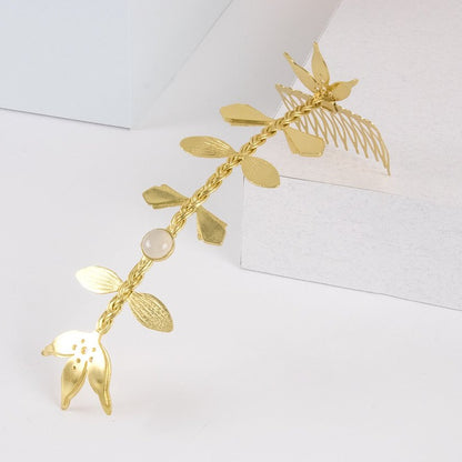 Tocado joya El dorado oro