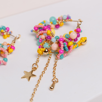 Pendientes PRIMAVERA multicolor